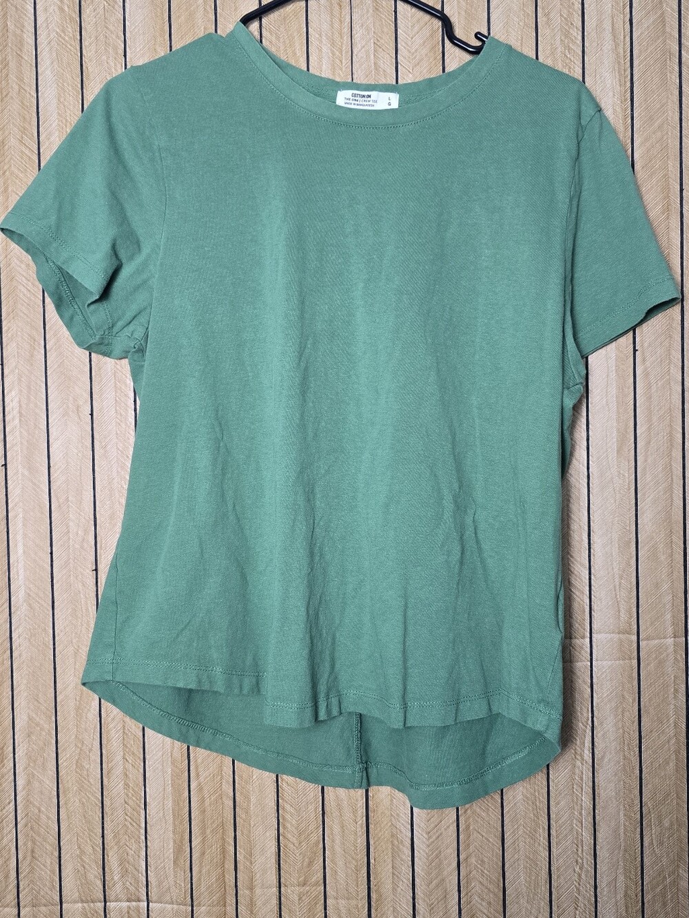 Cotton On Green Short Sleeve Crew Tee